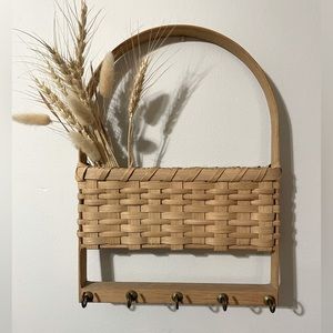 Wall basket organizer